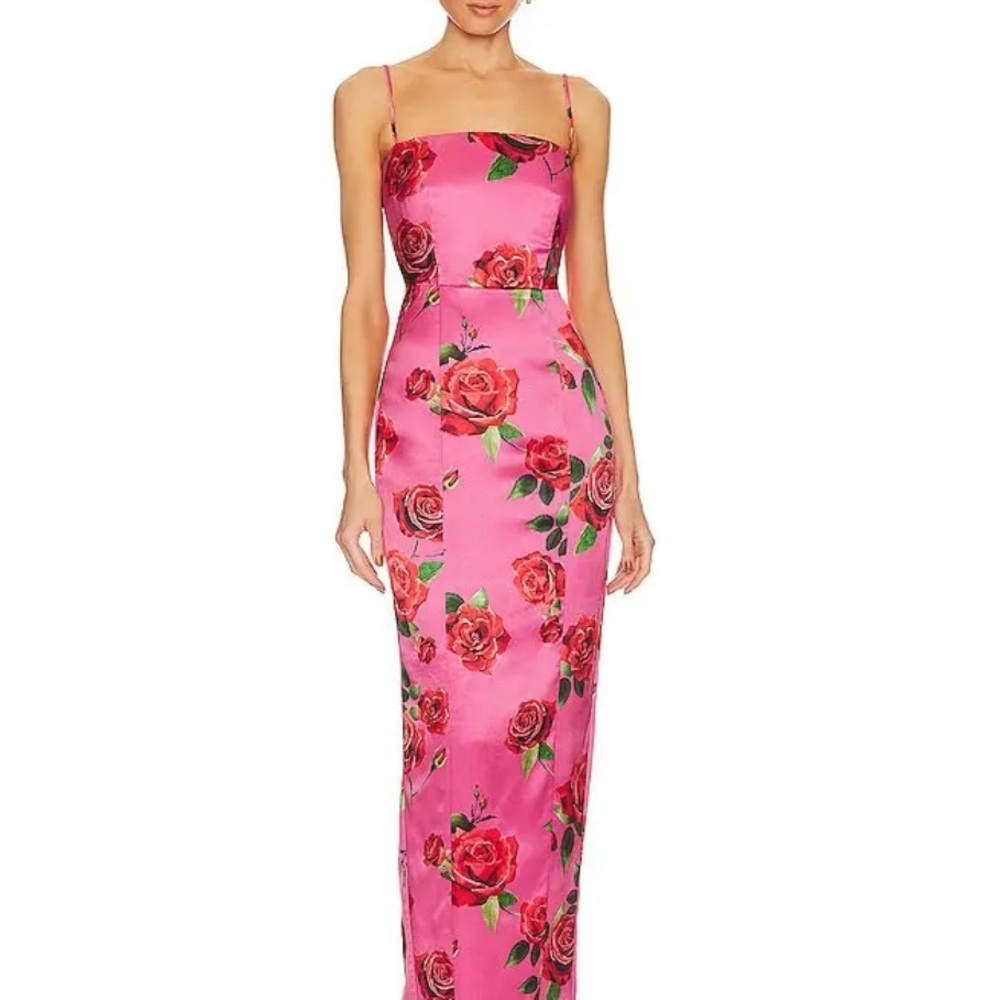 Revolve Sau Lee Sofia Dress in Pink